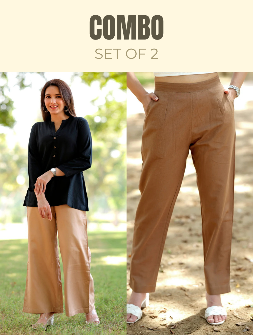 Short Kurti & Pant Combo - Short Kurti & Pant Combo - Palla Jaipur - Palla Jaipur